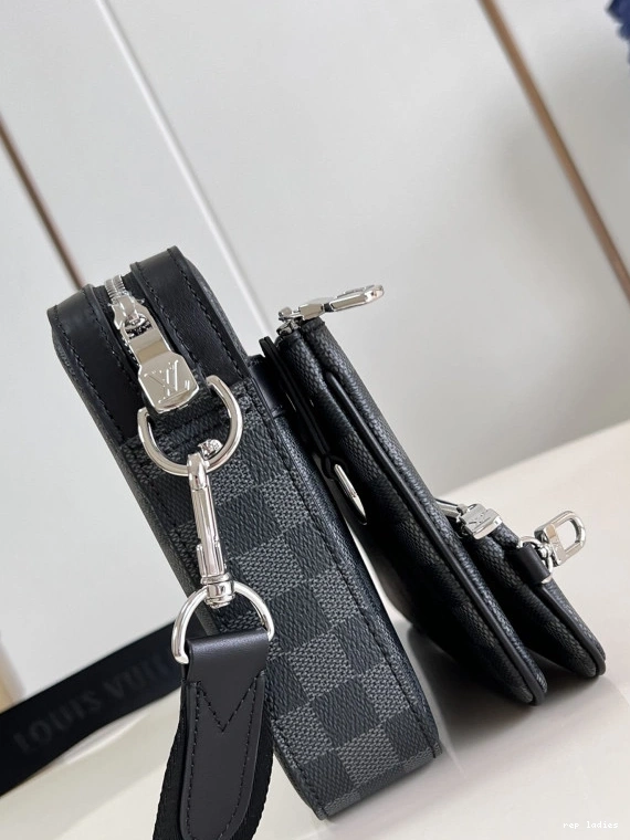 Cheap LOUIS MESSENGER VUITTON TRIO 0821